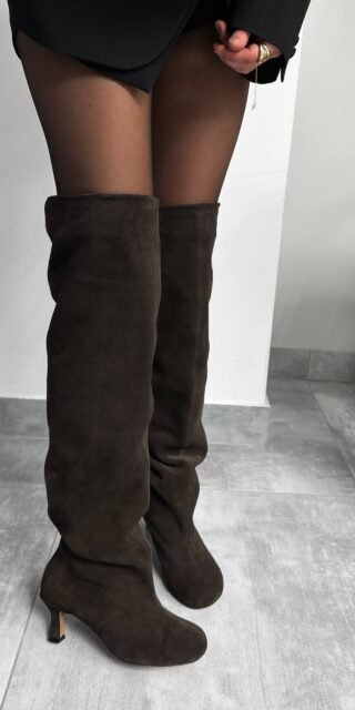 Boots with a trendy wide toe