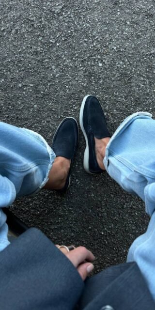 Loafers with a minimalist design