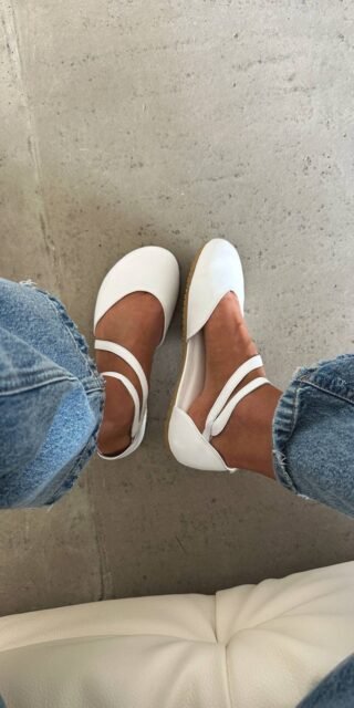 Балетки barefoot з фіксуючим ремінцем