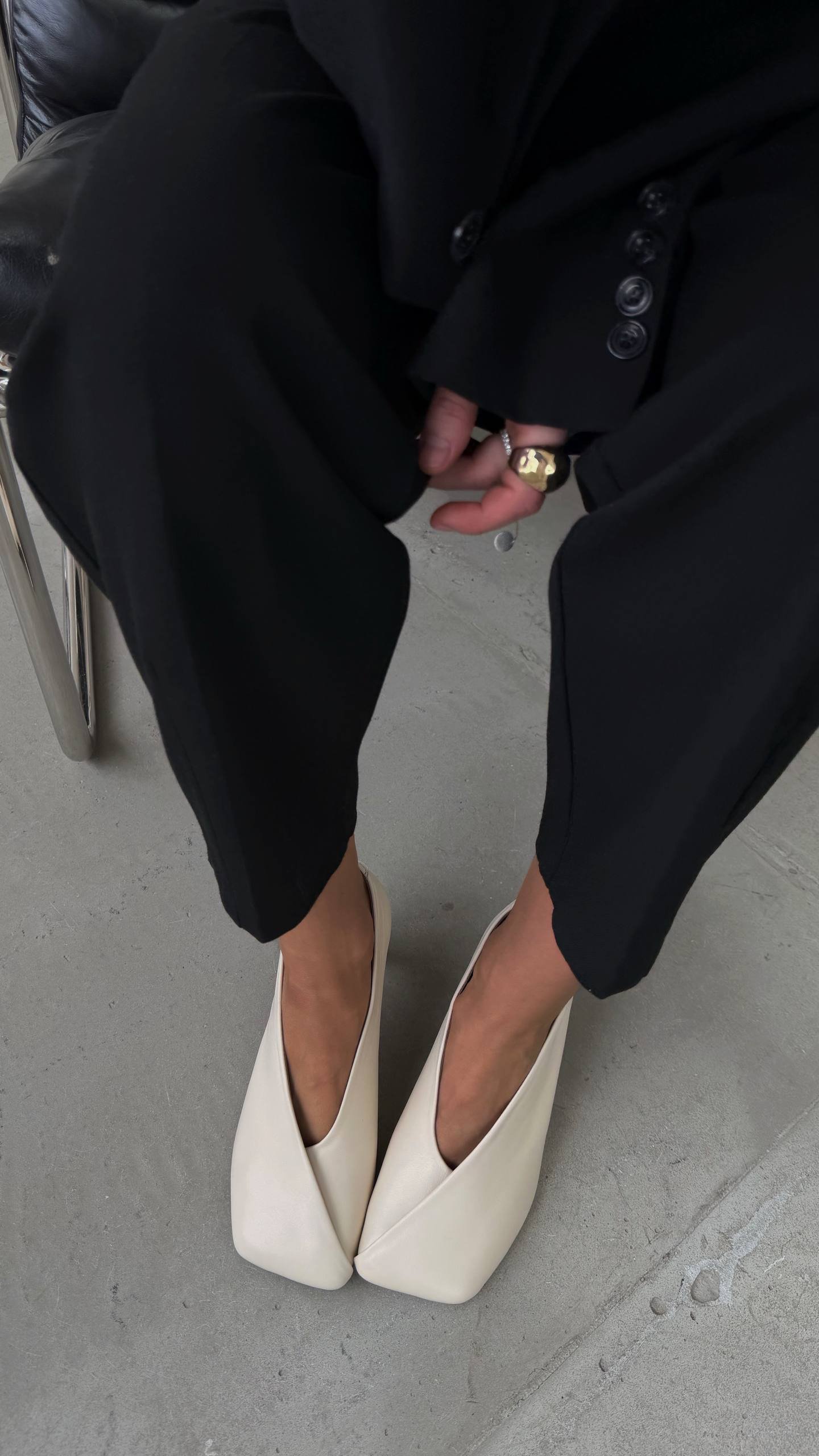 Elegant square-toe shoes - Image 5