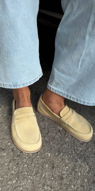 Barefoot лофери у лимонному відтінку