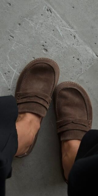 Barefoot лофери у шоколадному відтінку - Зображення 2