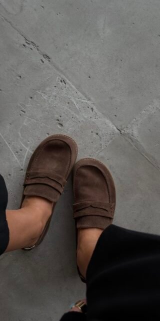 Barefoot лофери у шоколадному відтінку - Зображення 3